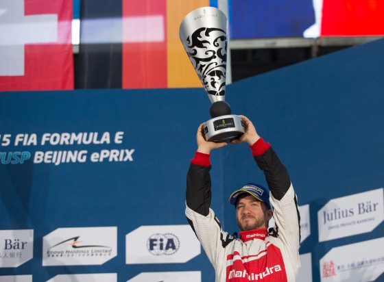 Mahindra surprise in Beijing with first podium