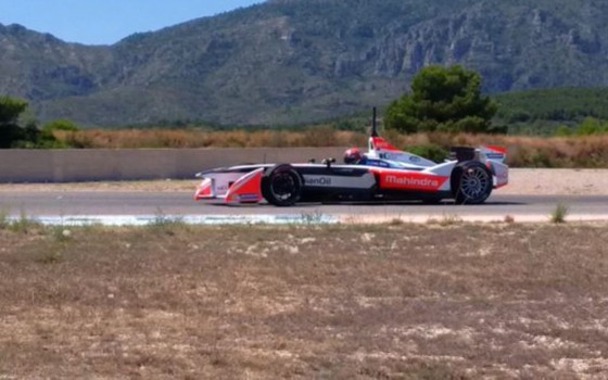 Monteiro tests for Mahindra Racing