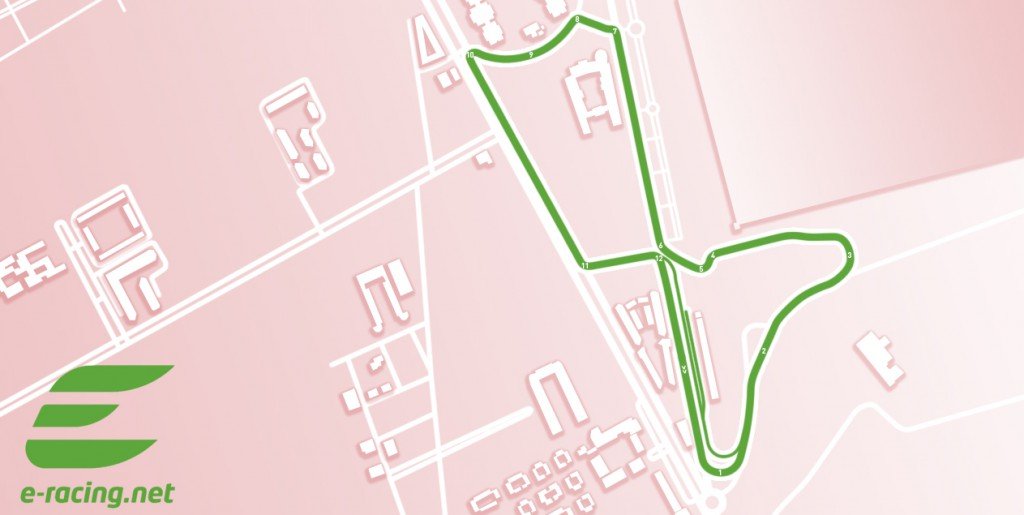 The Marrakesh ePrix track layout.