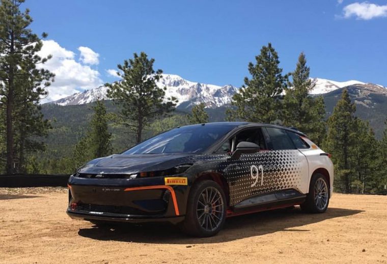 Faraday Future to test the FF 91 in Pikes Peak