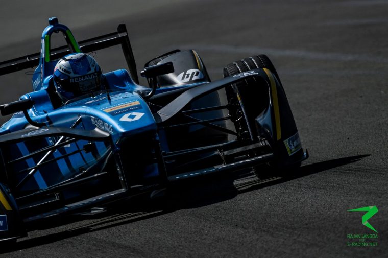 Renault e.dams satisfied with opening day