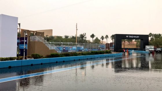 No dancing in the rain as practice washed out
